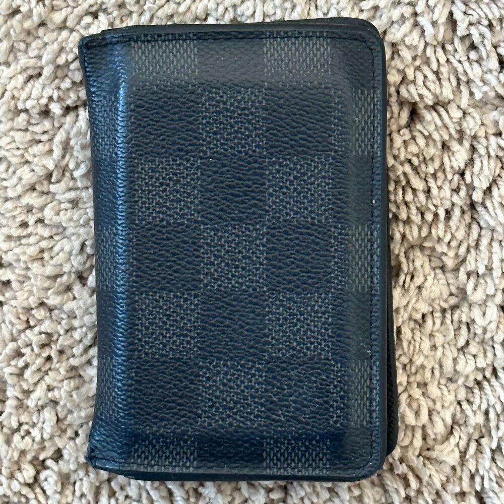 Louis Vuitton Black Damier Pocket Organizer